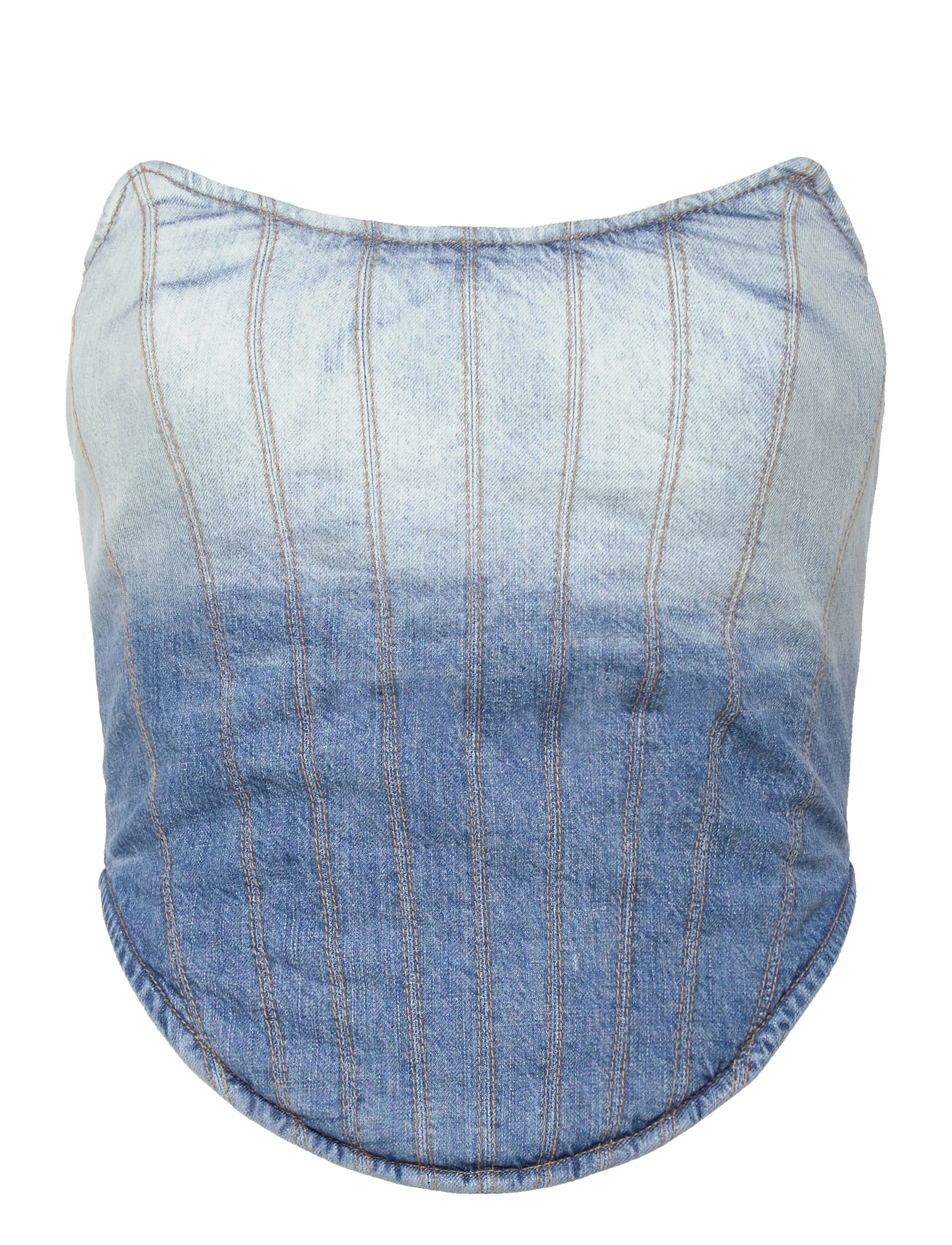 H2O FAGERHOLT Dip Dye Corsage Blau - L - Damen