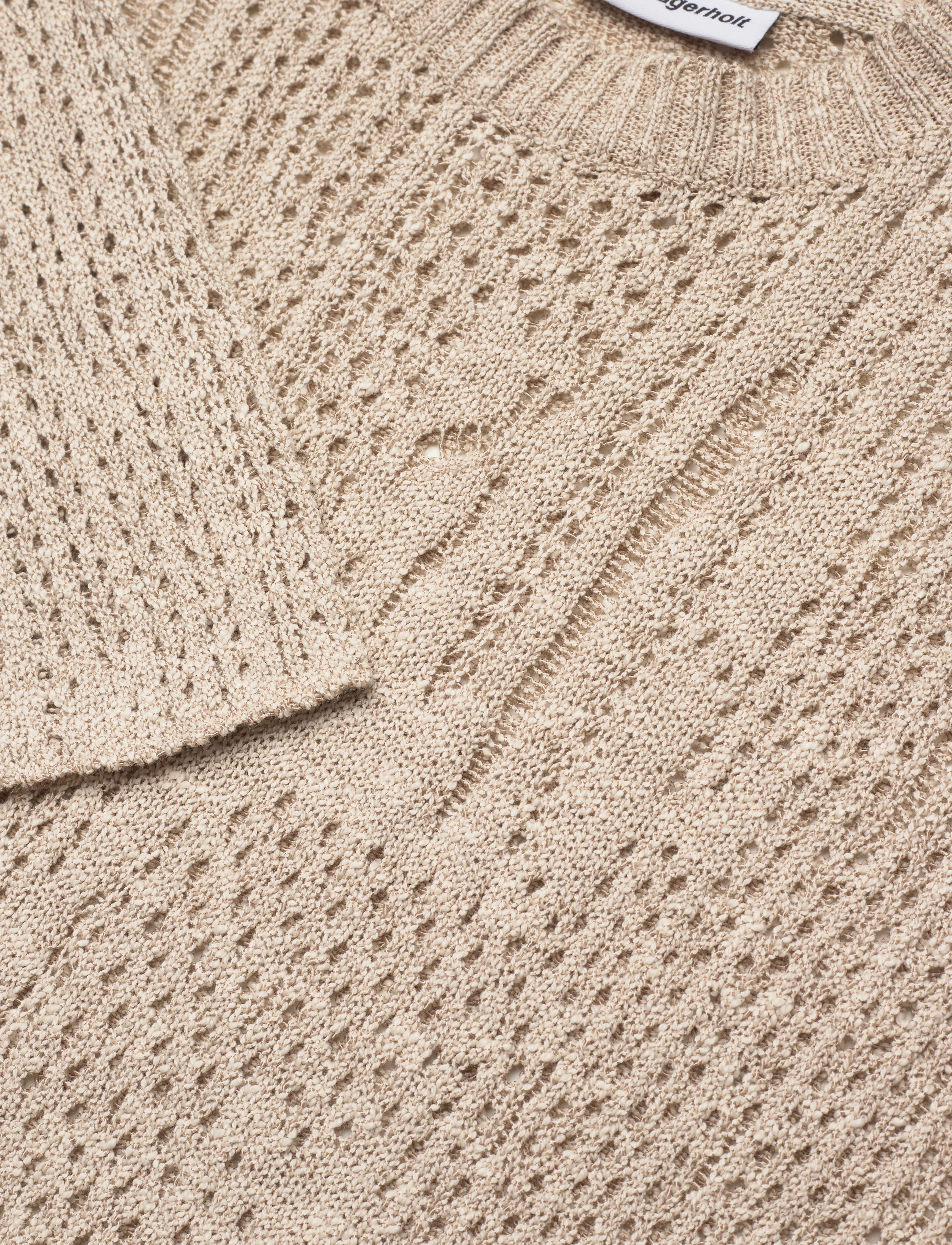 H2O Fagerholt - Nutto Crewneck Top - trøjer - creamy grey - 2