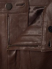 H2O Fagerholt - Lulu pants - leather trousers - coffee brown - 3