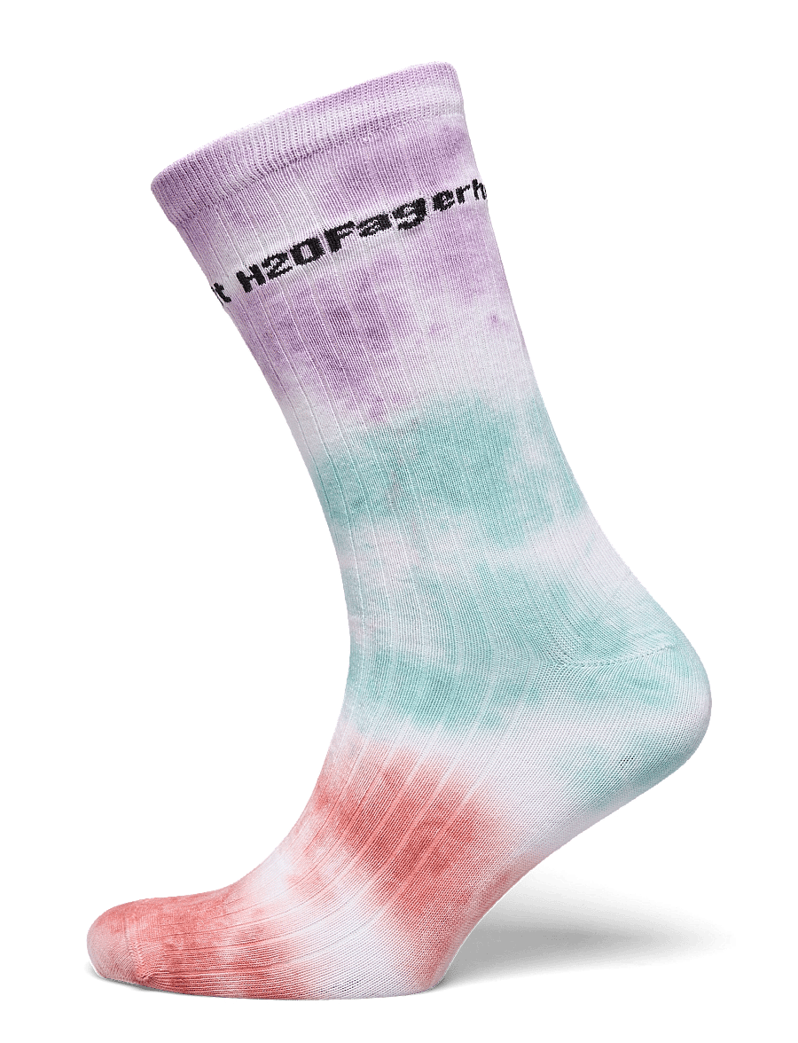 H2O Fagerholt - Dip dye sock - black/white/creamy grey - 2