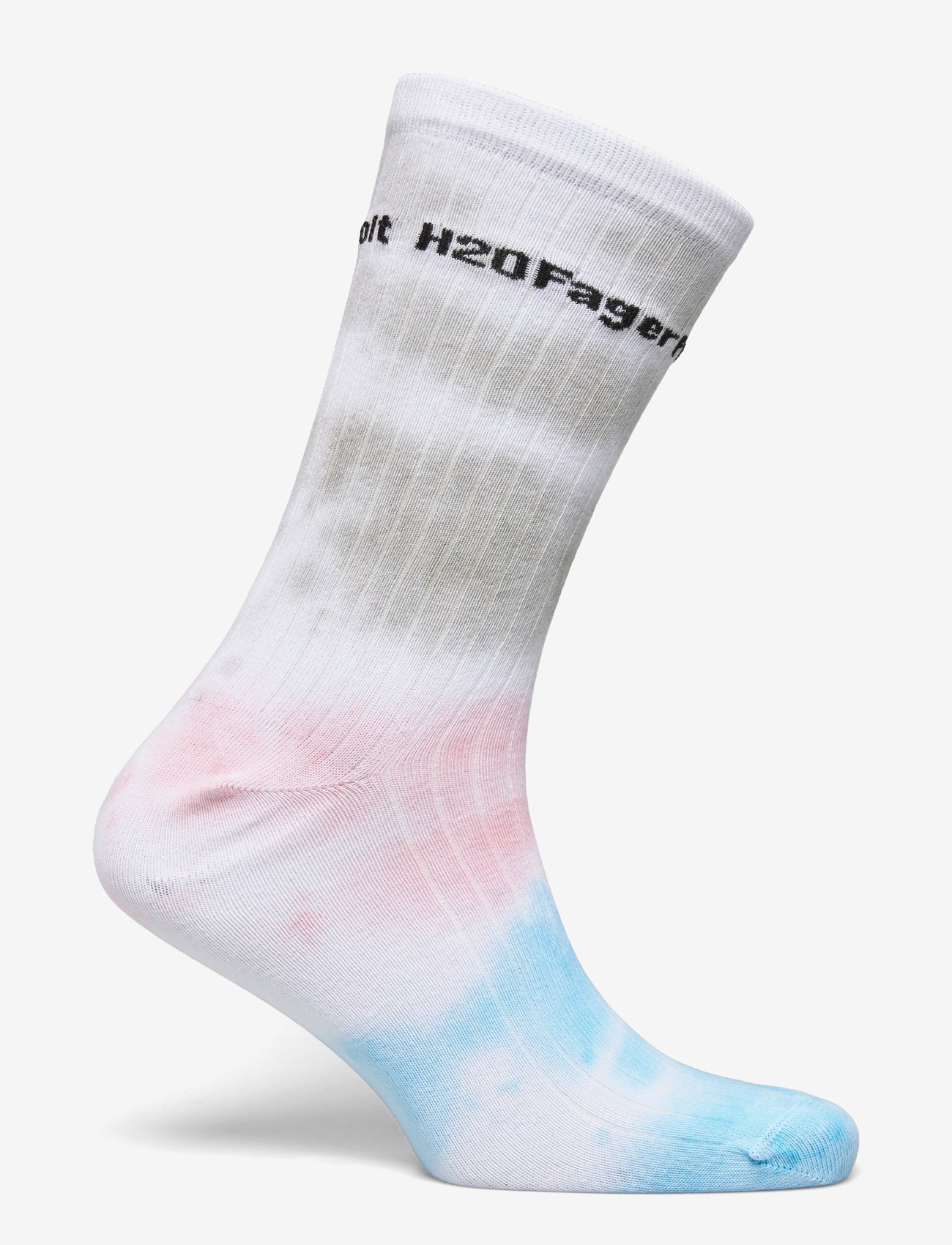 H2O Fagerholt - Dip dye sock - black/white/creamy grey - 5