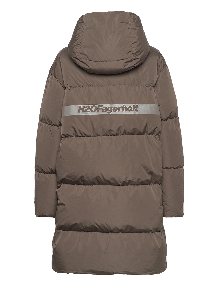 H2O Fagerholt - Ice Down Jacket - kappor - crocodile - 1