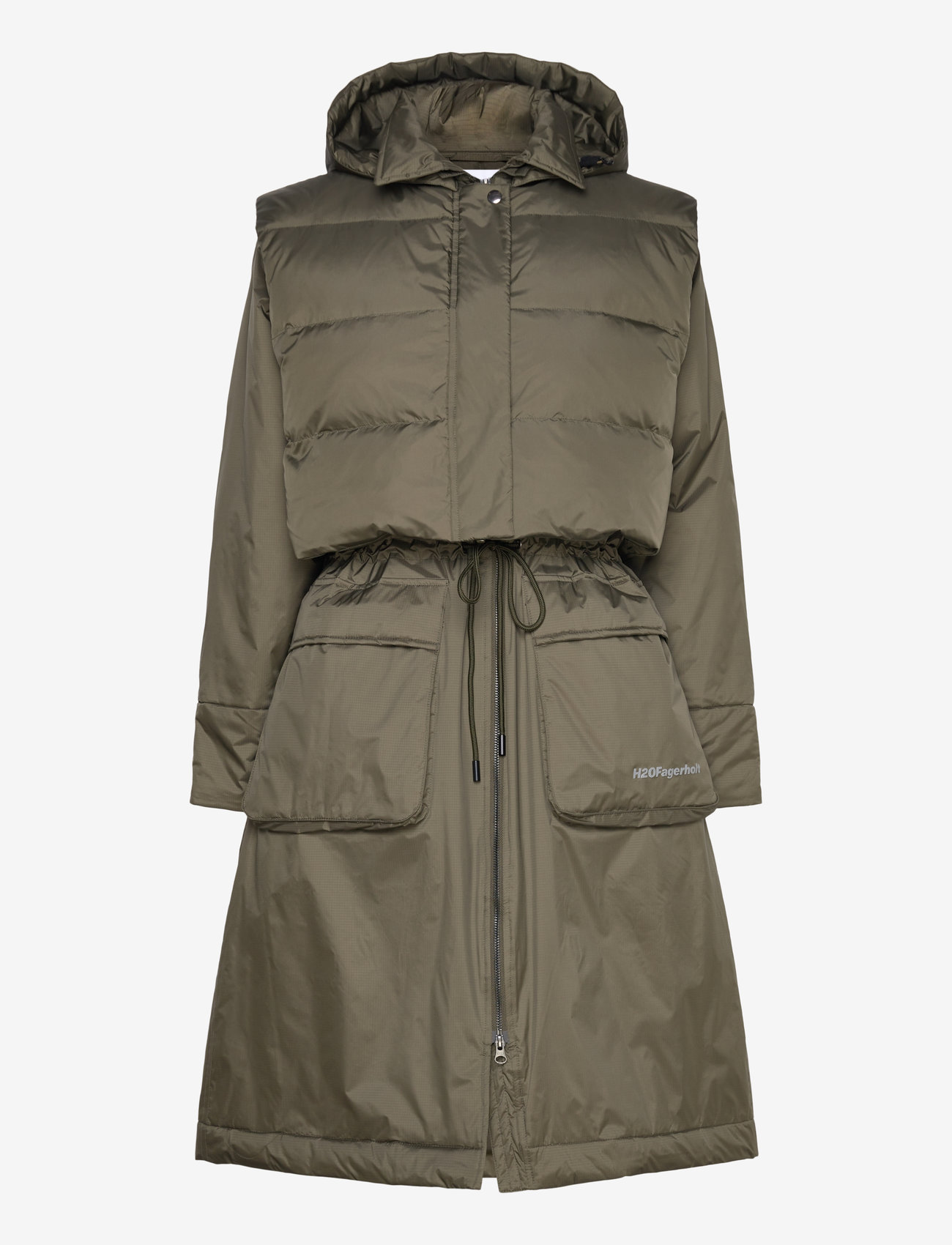 H2O Fagerholt - Warm Rain Jacket - forest green - 0