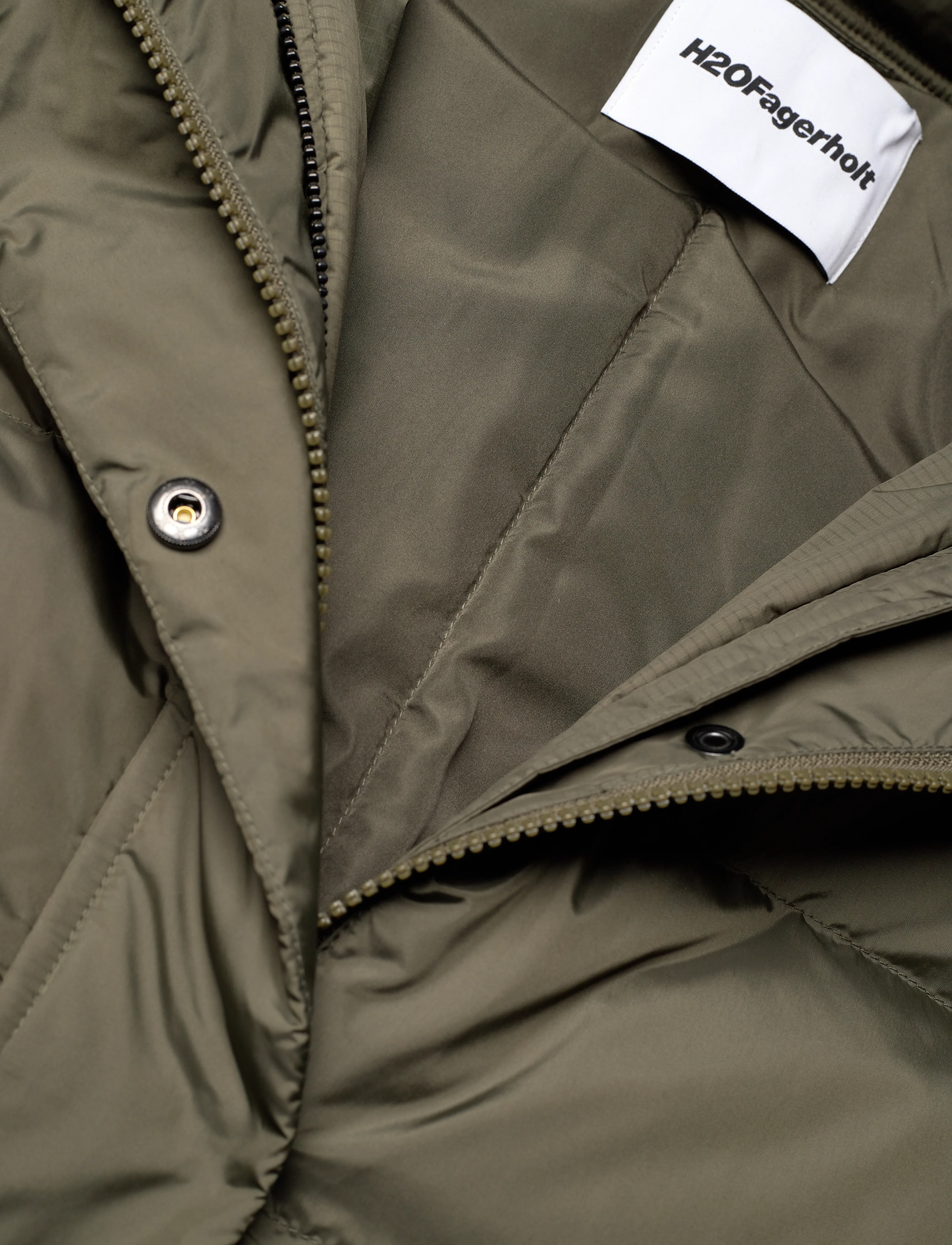 H2O Fagerholt - Warm Rain Jacket - forest green - 5