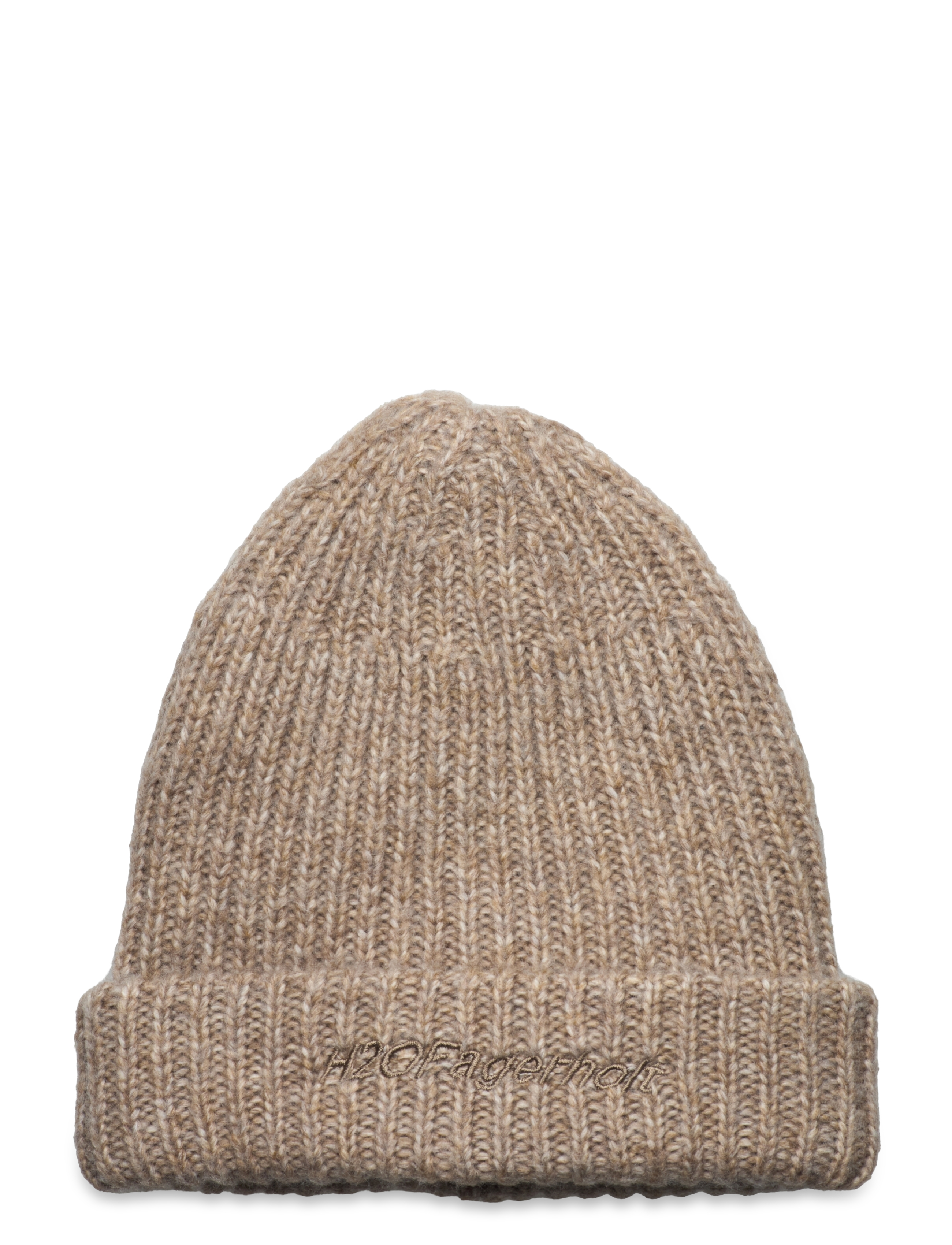H2O Fagerholt Beanie - Mützen - BROWN MELANGE / beige
