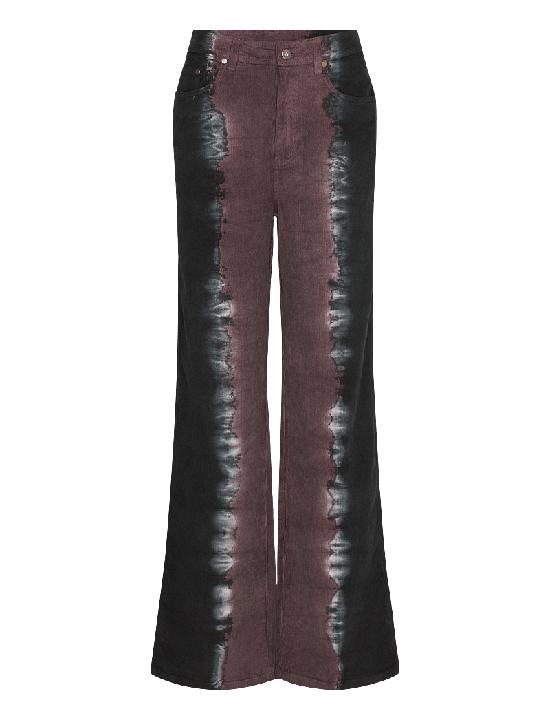 H2O Fagerholt - Brasilia Pants Tie Dye - laia säärega teksad - black tie dye - 0