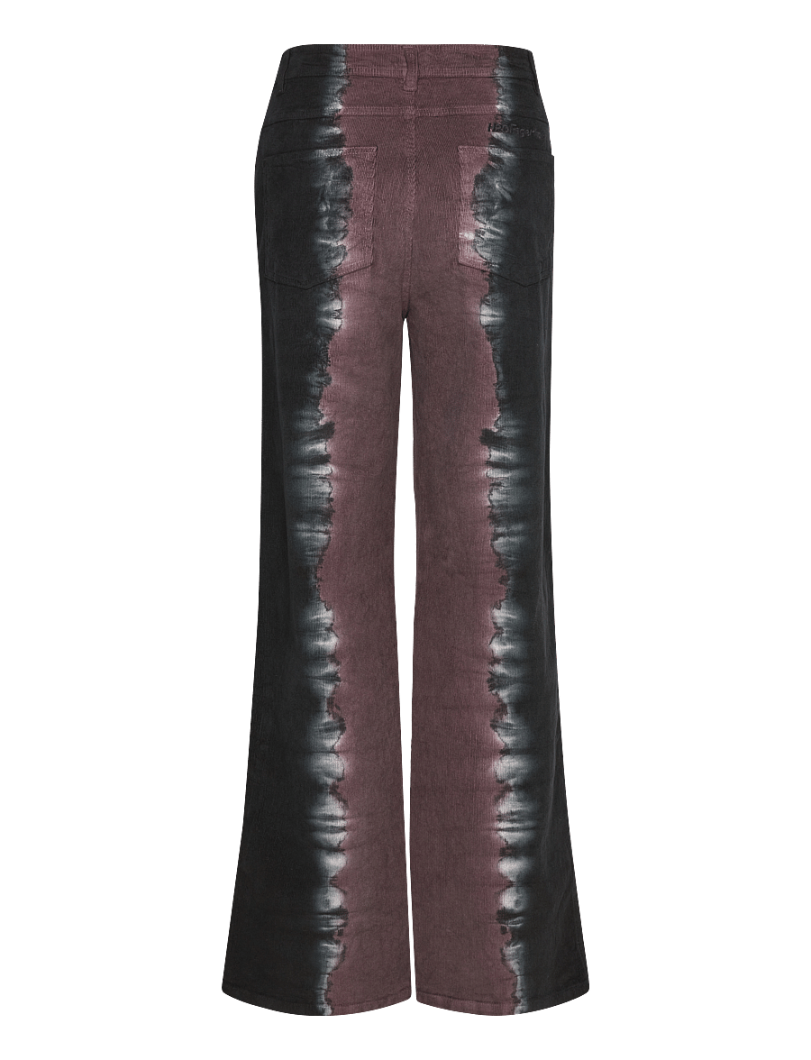 H2O Fagerholt - Brasilia Pants Tie Dye - platūs džinsai - black tie dye - 1