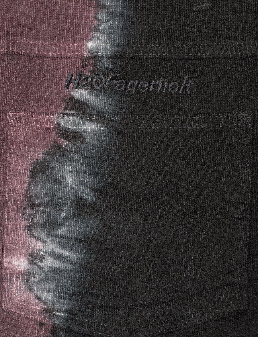 H2O Fagerholt - Brasilia Pants Tie Dye - platūs džinsai - black tie dye - 4