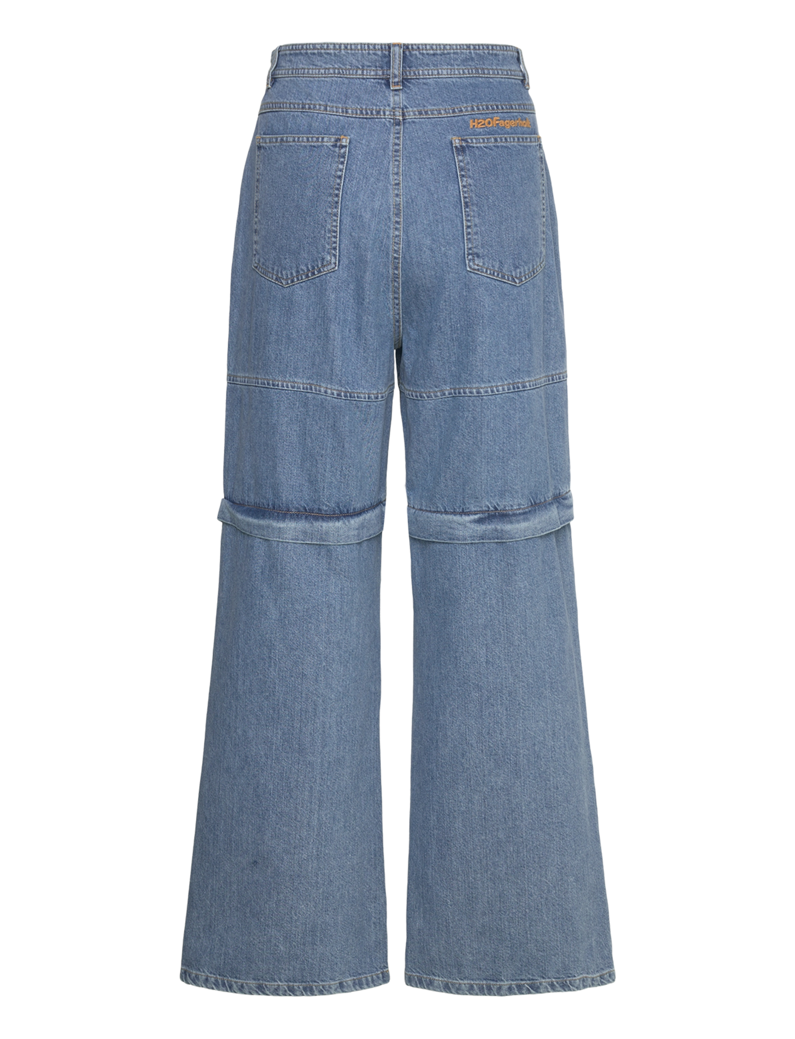 H2O Fagerholt - Seoul Jeans - brede jeans - blue denim - 1