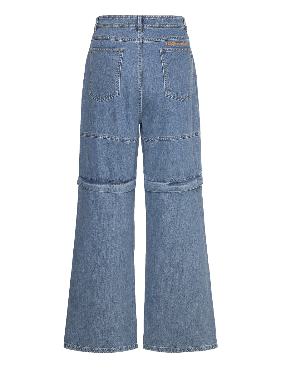 H2O Fagerholt - Seoul Jeans - platūs džinsai - blue denim - 1