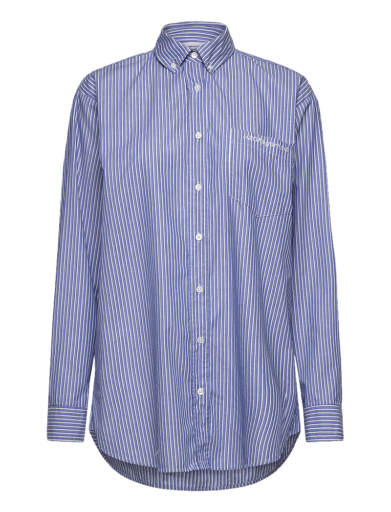 H2O Fagerholt - Holiday Shirt - langärmlige hemden - blue stripe - 1