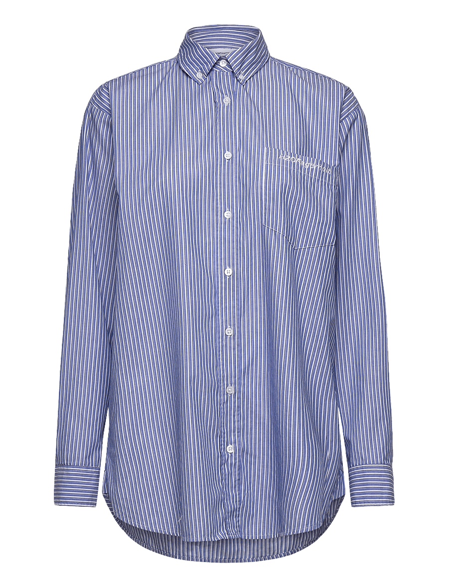 H2O Fagerholt - Holiday Shirt - langärmlige hemden - blue stripe - 1