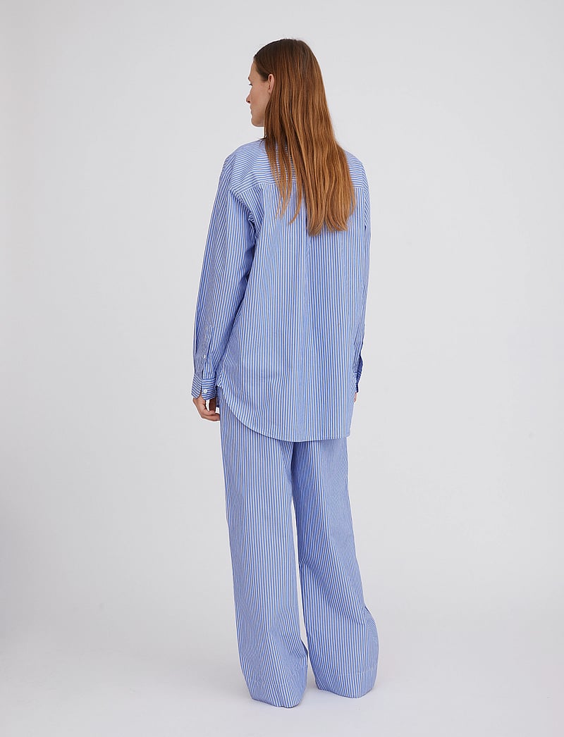 H2O Fagerholt - Holiday Shirt - langärmlige hemden - blue stripe - 4