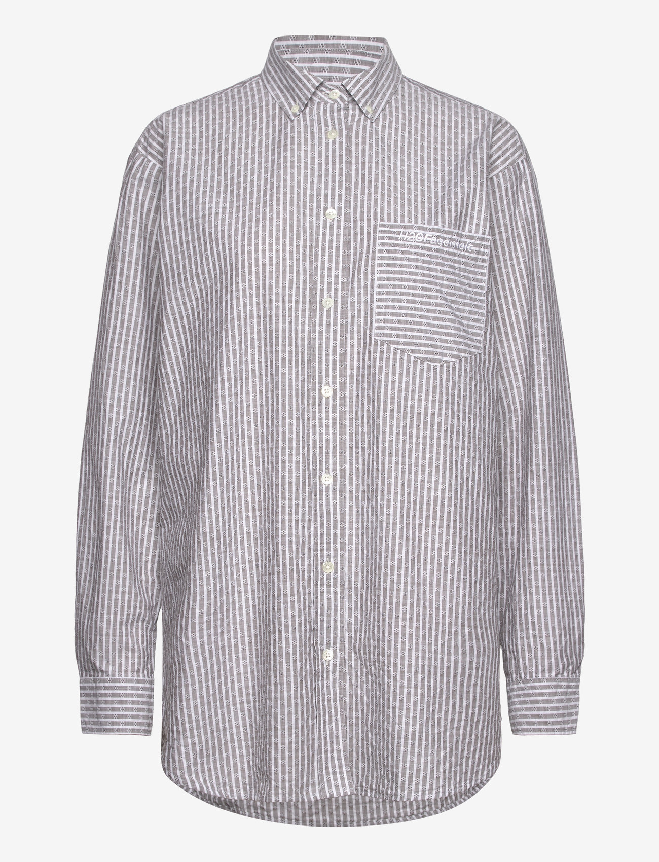 H2O Fagerholt - Holiday Shirt - langærmede skjorter - brown stripe - 0