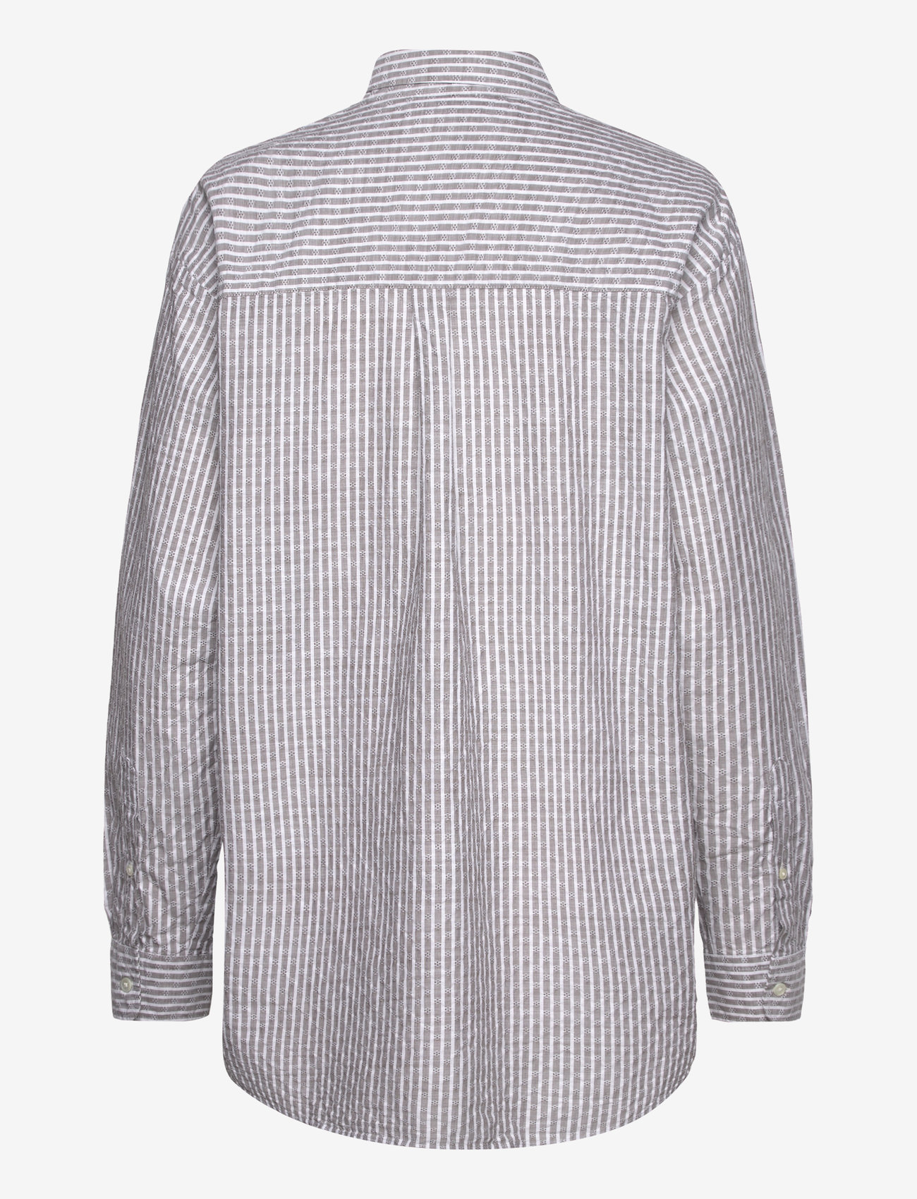 H2O Fagerholt - Holiday Shirt - langærmede skjorter - brown stripe - 1