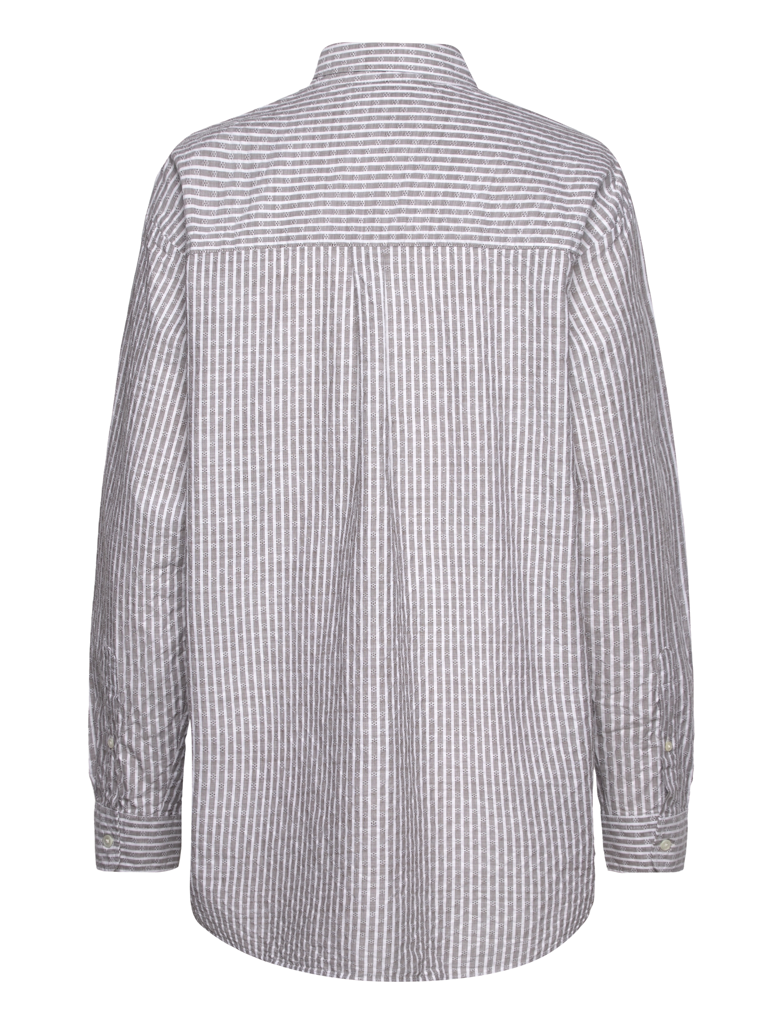 H2O Fagerholt - Holiday Shirt - langærmede skjorter - brown stripe - 1