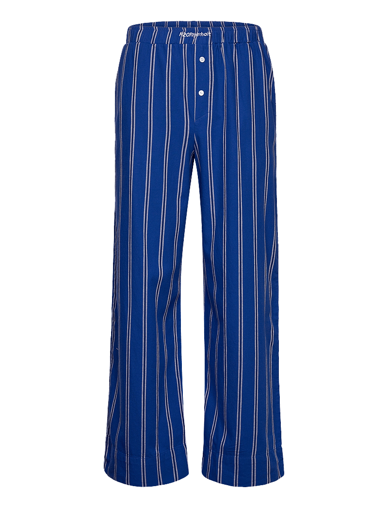 H2O Fagerholt - Holiday Pants - pidžamas bikses - black/blue stripe - 0