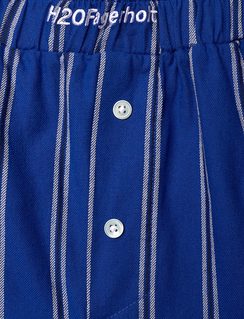 H2O Fagerholt - Holiday Pants - pidžamas bikses - black/blue stripe - 2