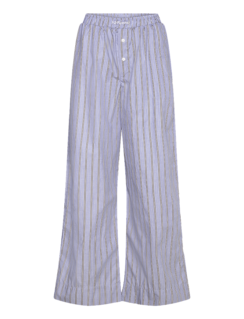 H2O Fagerholt - Holiday Pants - bukser med brede ben - dark blue stripe - 0