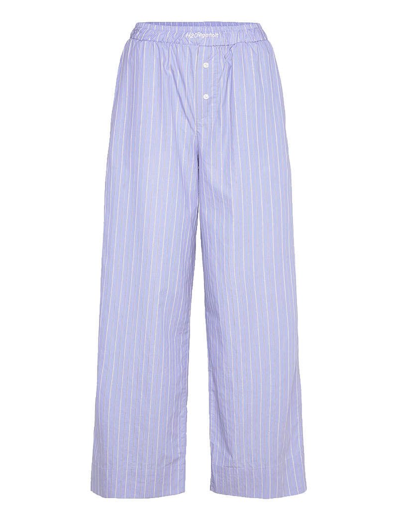 H2O Fagerholt - Holiday Pants - hosen mit weitem bein - light blue stripe - 0
