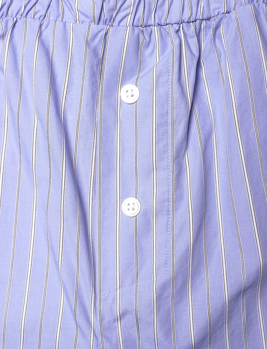 H2O Fagerholt - Holiday Pants - hosen mit weitem bein - light blue stripe - 3