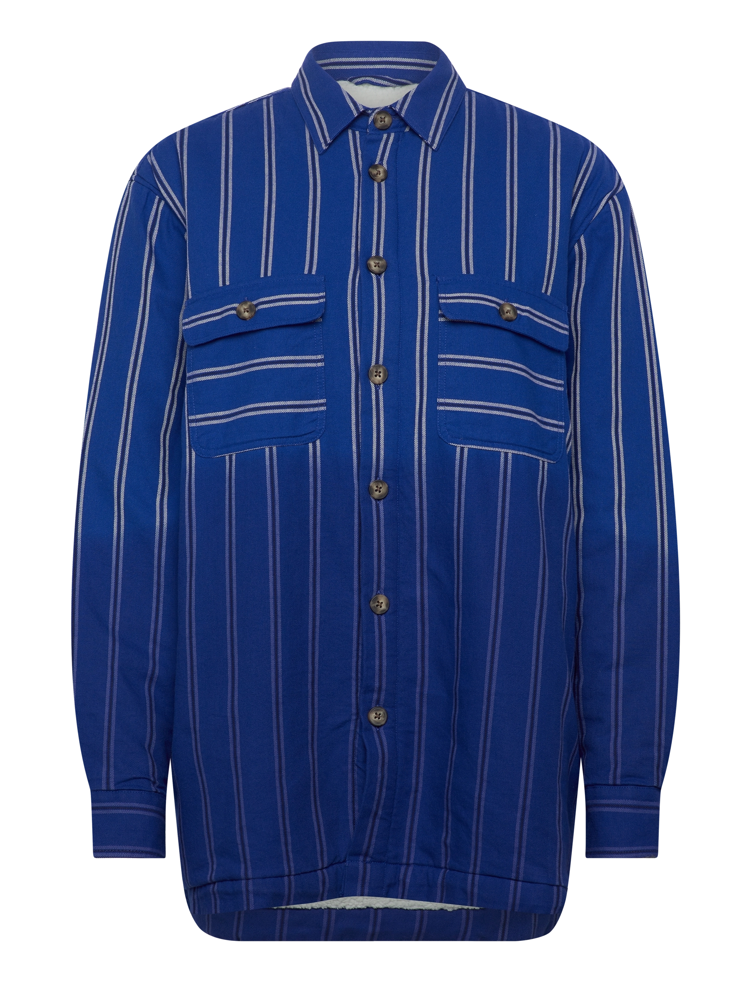 H2O FAGERHOLT Como Pile Shirt Blau - L - Herren