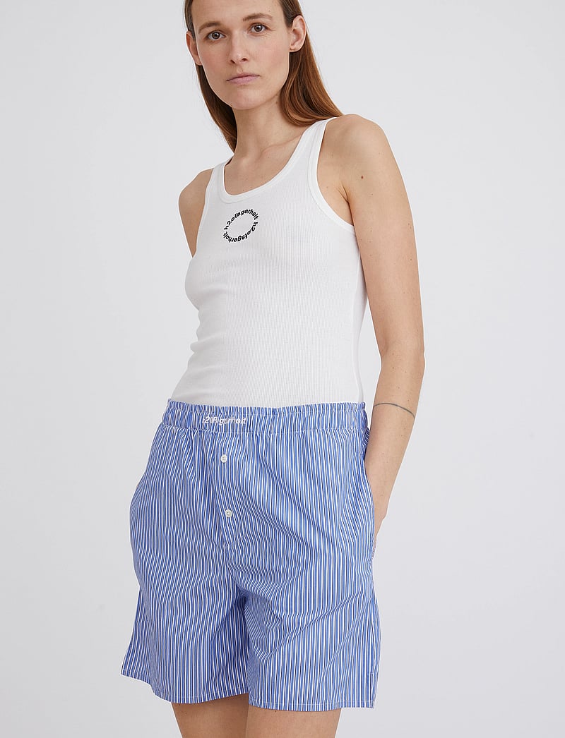 H2O Fagerholt - Holiday Shorts - modetrends - blue stripe - 3