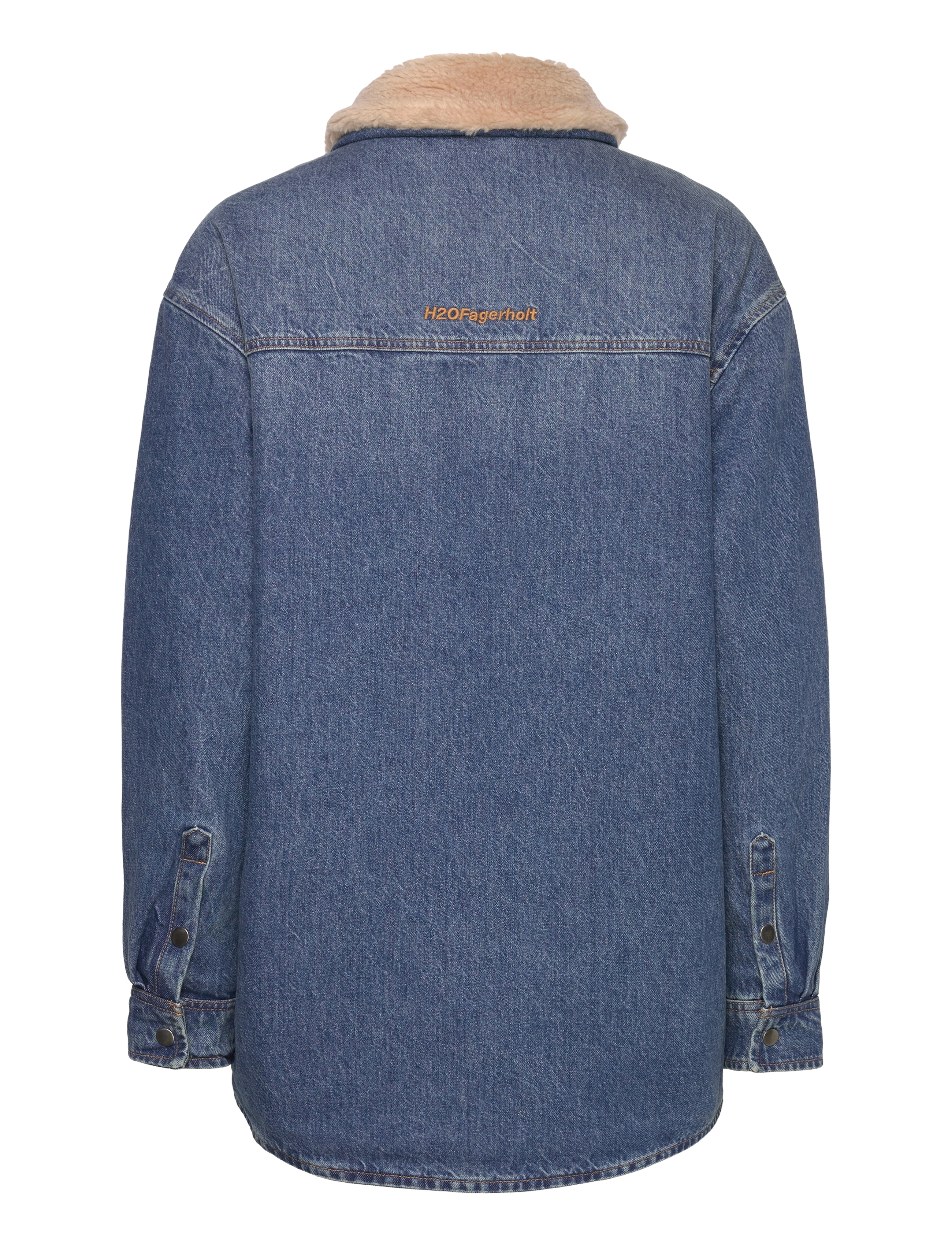 H2O Fagerholt - Mommy Jacket - overtøj - blue denim - 1