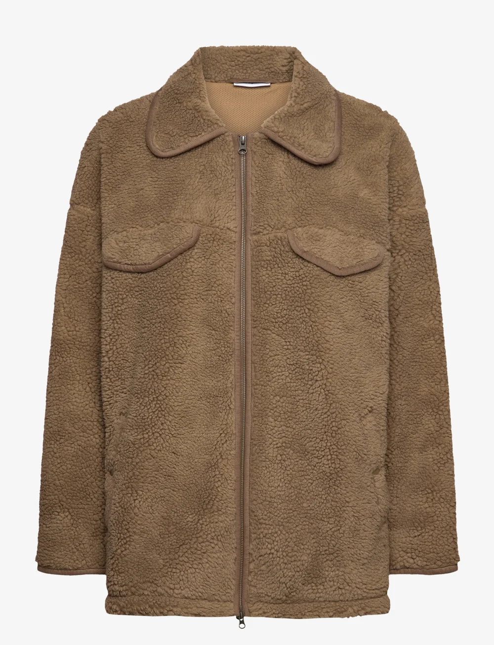 H2O Fagerholt - Weekend Pile Jacket - jakker - lead grey - 0
