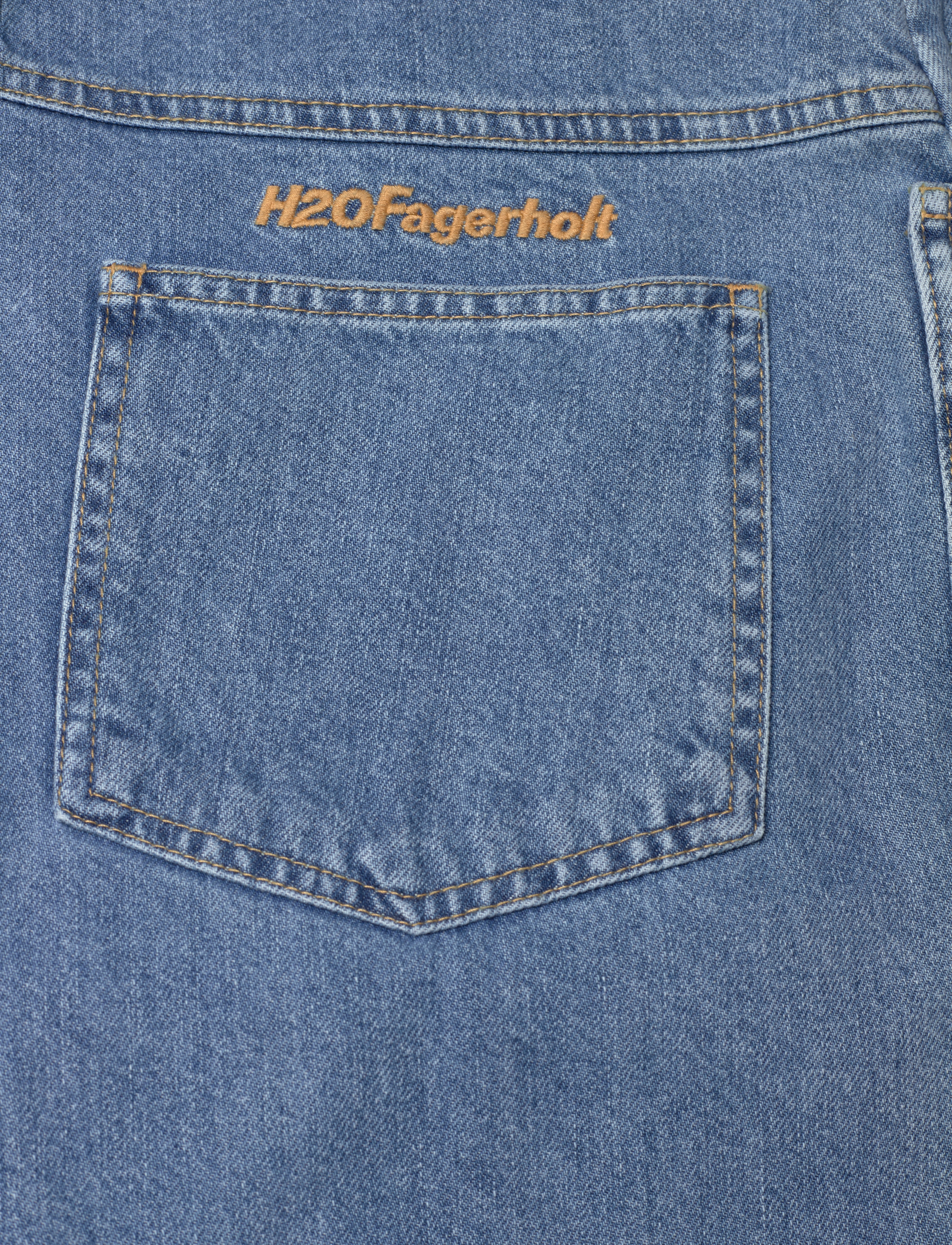 H2O Fagerholt - Paris Jeans - brede jeans - blue denim - 4