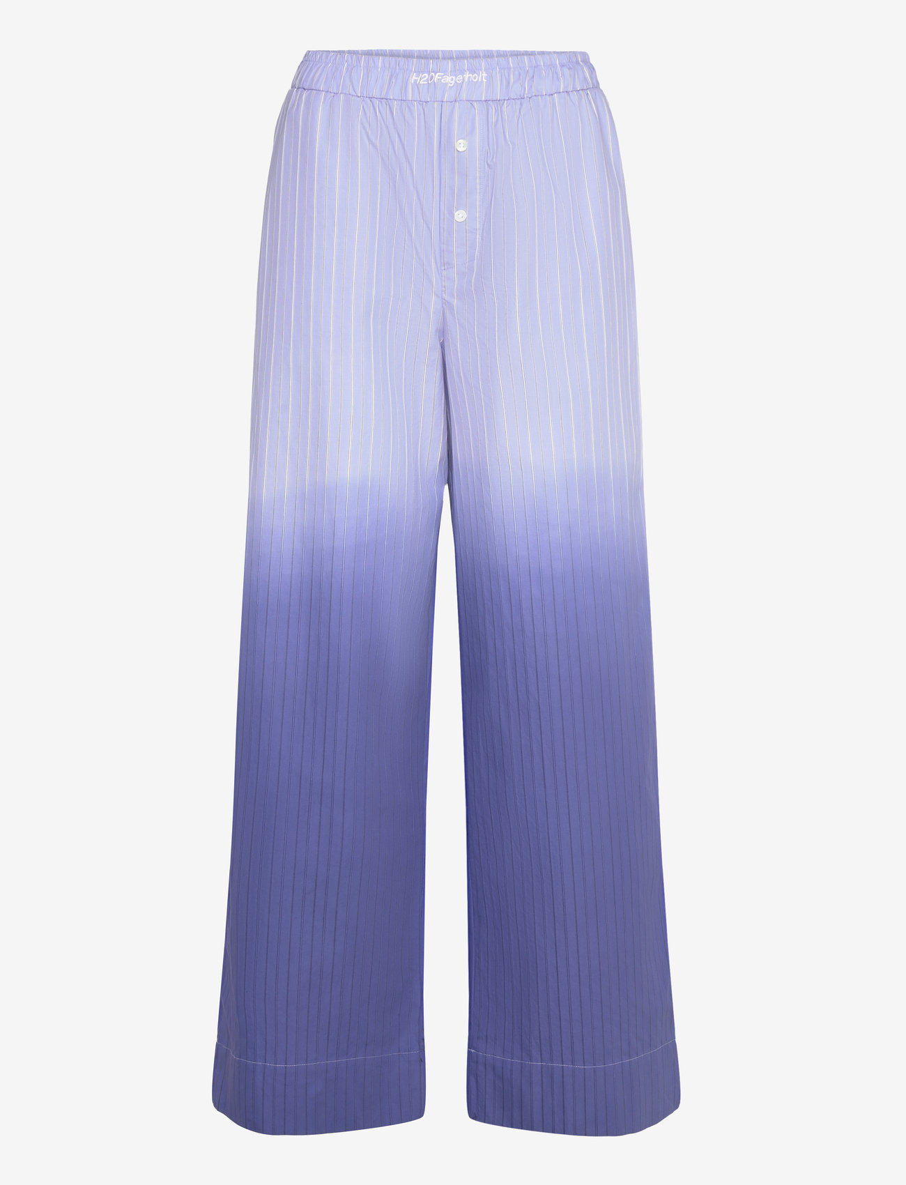 H2O Fagerholt - Holiday Dip Dye Pants - bukser med brede ben - light blue dip dye - 0