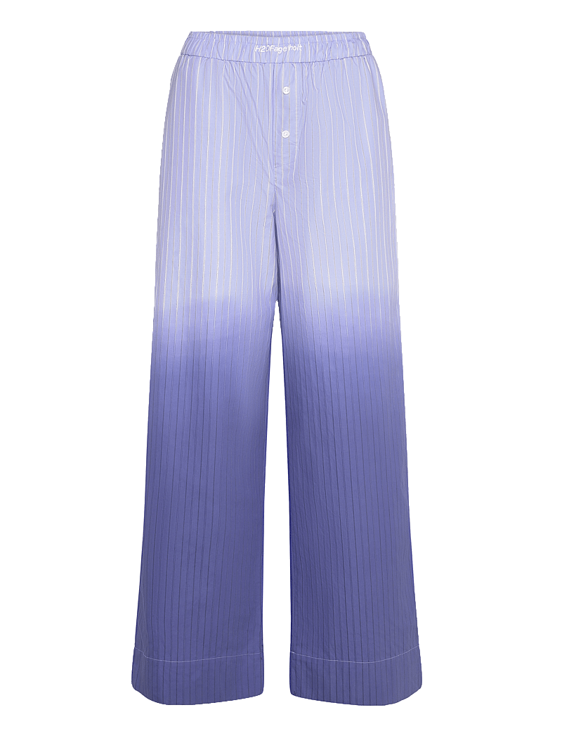 H2O Fagerholt - Holiday Dip Dye Pants - bukser med brede ben - light blue dip dye - 0