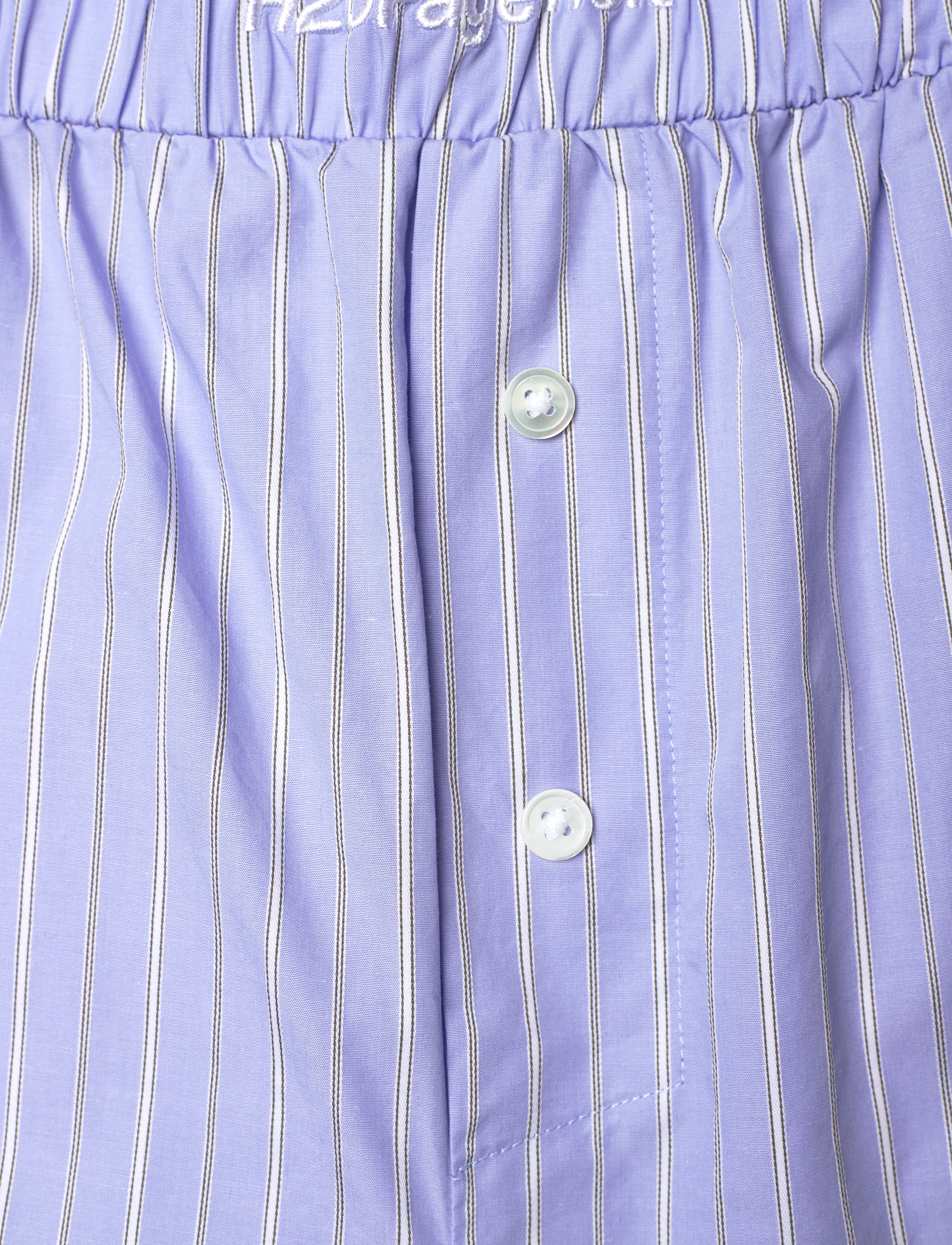 H2O Fagerholt - Holiday Dip Dye Pants - leveälahkeiset housut - light blue dip dye - 3