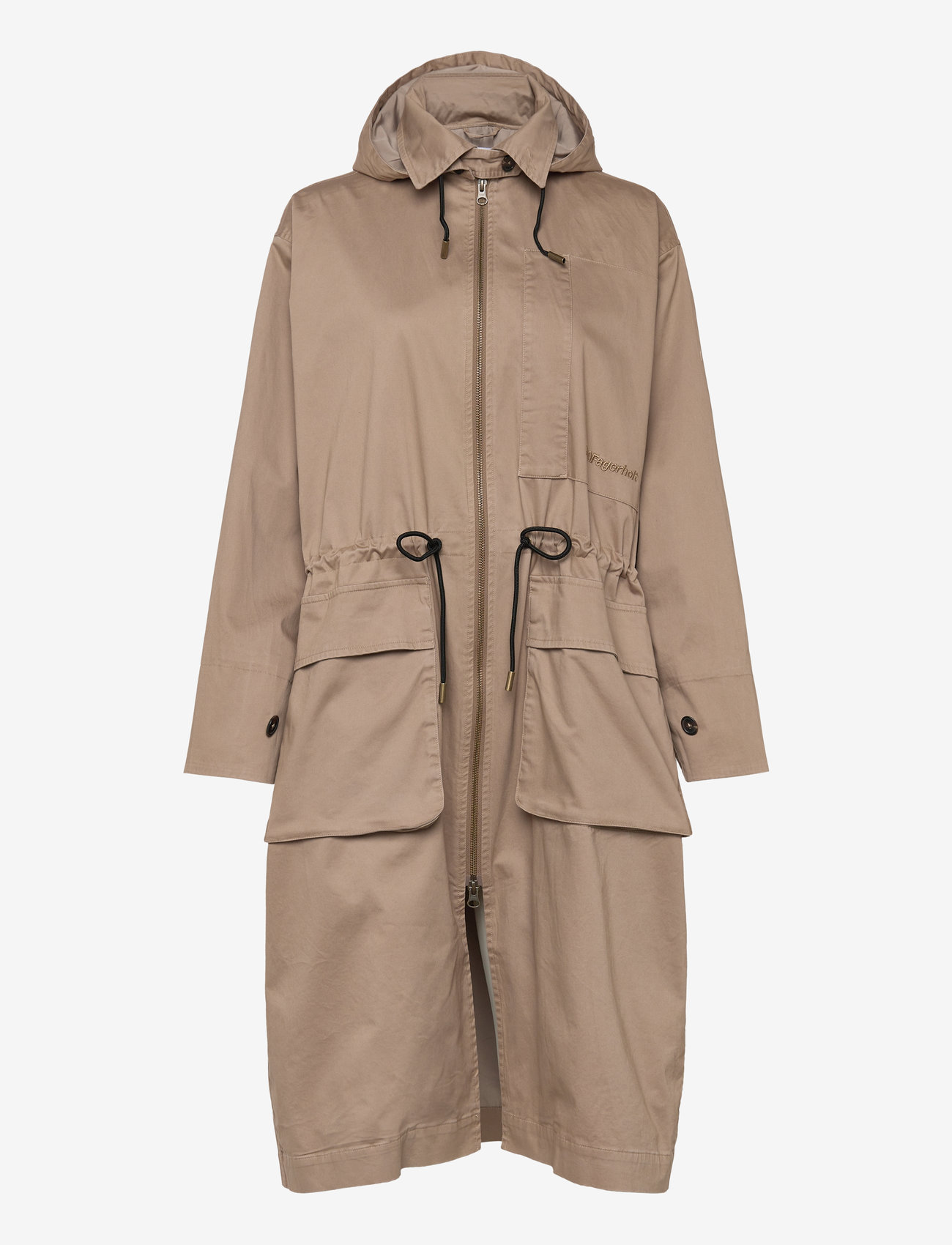 H2O Fagerholt - Sherlock Coat - sand/dark green moss - 2