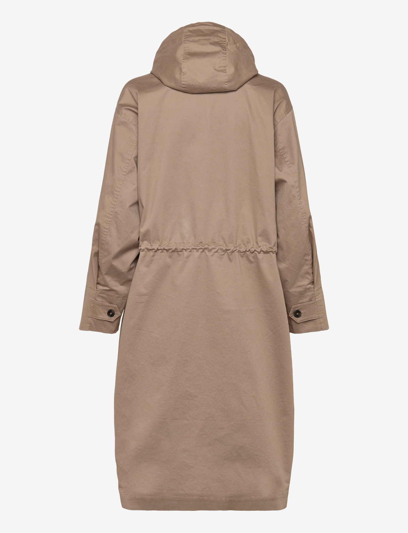 H2O Fagerholt - Sherlock Coat - sand/dark green moss - 3