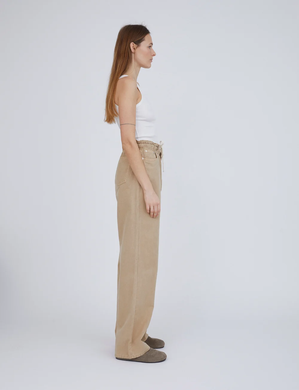 H2O Fagerholt - My Pants - wide leg trousers - sand - 0