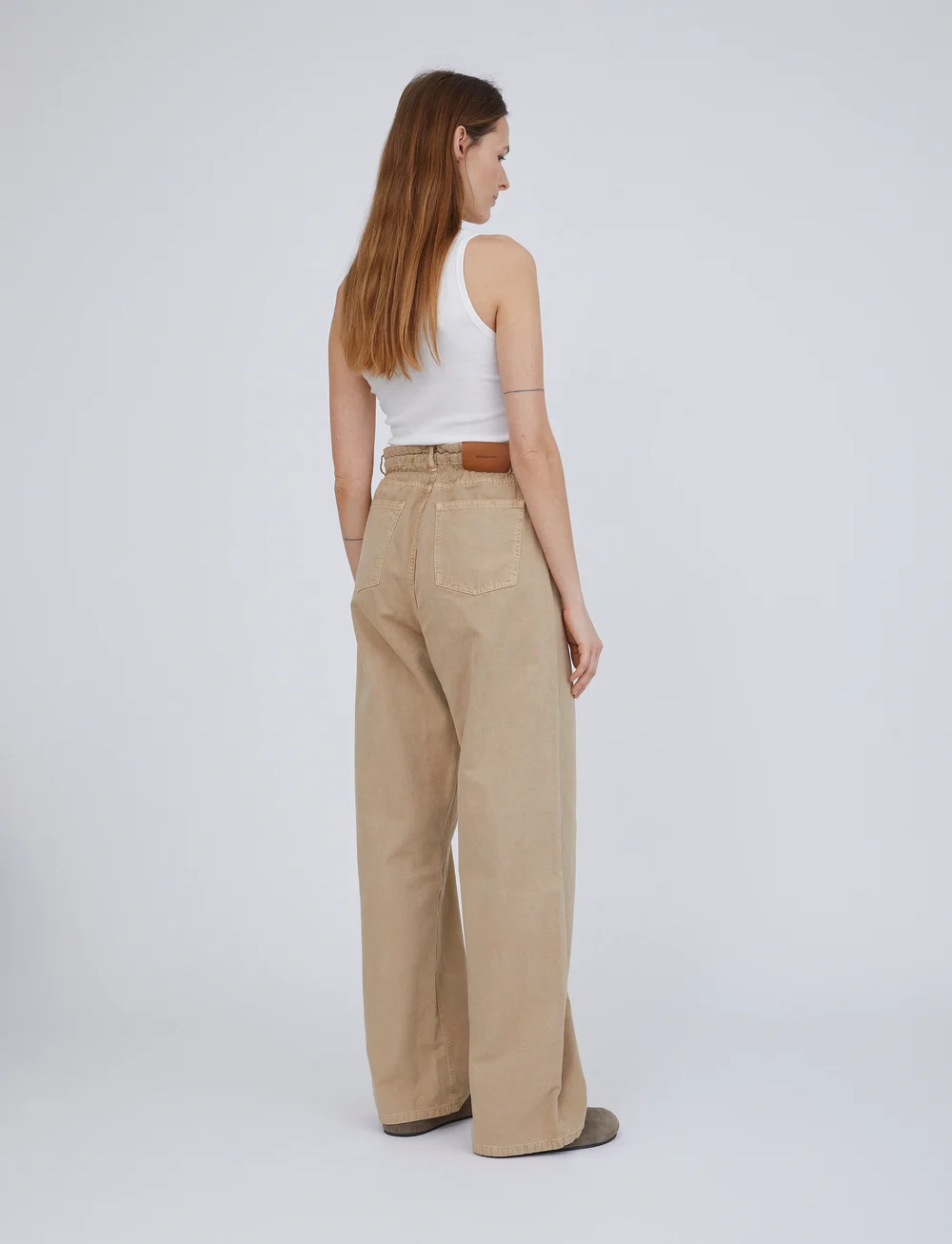 H2O Fagerholt - My Pants - wide leg trousers - sand - 3