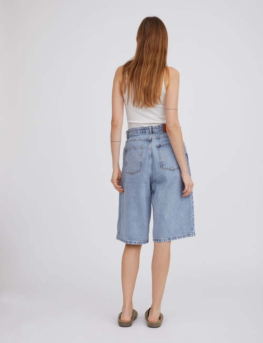 H2O Fagerholt - Monday Shorts - jorts - light blue denim - 4