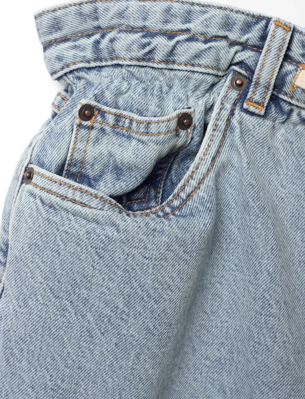 H2O Fagerholt - Monday Shorts - jorts - light blue denim - 5