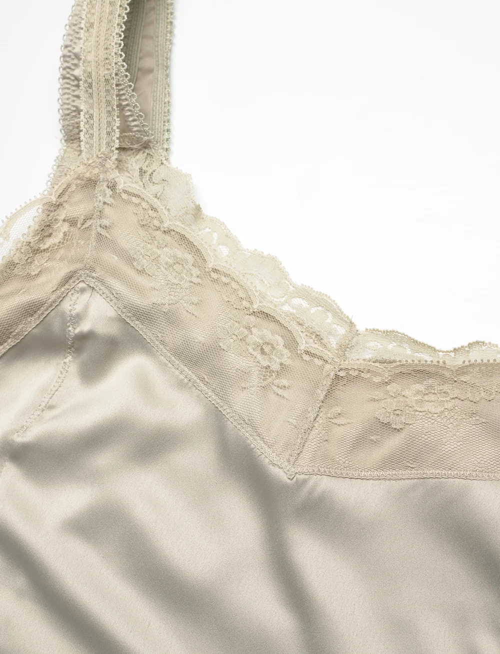 H2O Fagerholt - Double Lace Top - Ærmeløse bluser - grey putty - 5