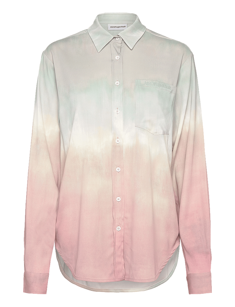 H2O Fagerholt - Lunch Shirt - langärmlige hemden - dusty multi spray - 0