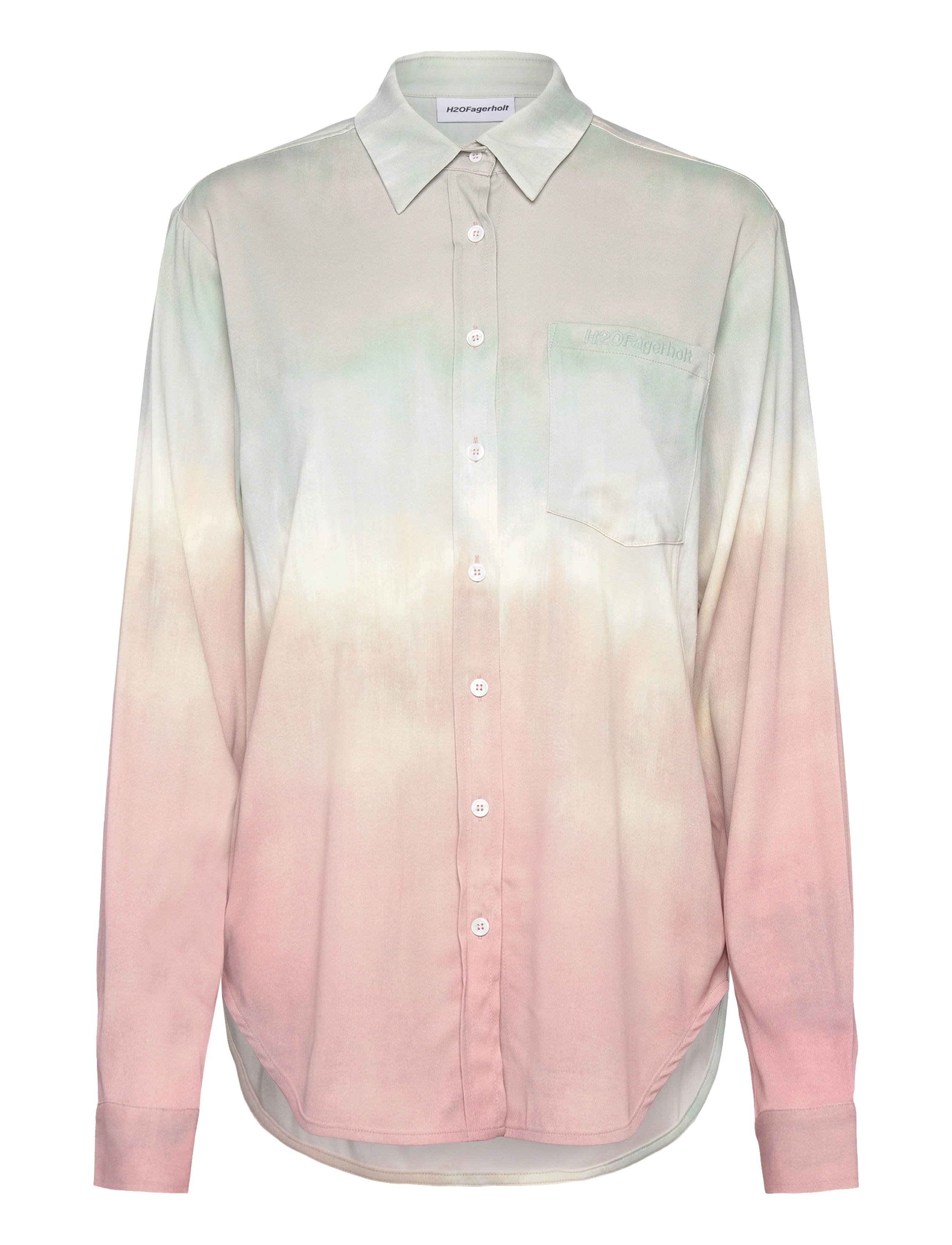 H2O Fagerholt - Lunch Shirt - langärmlige hemden - dusty multi spray - 0