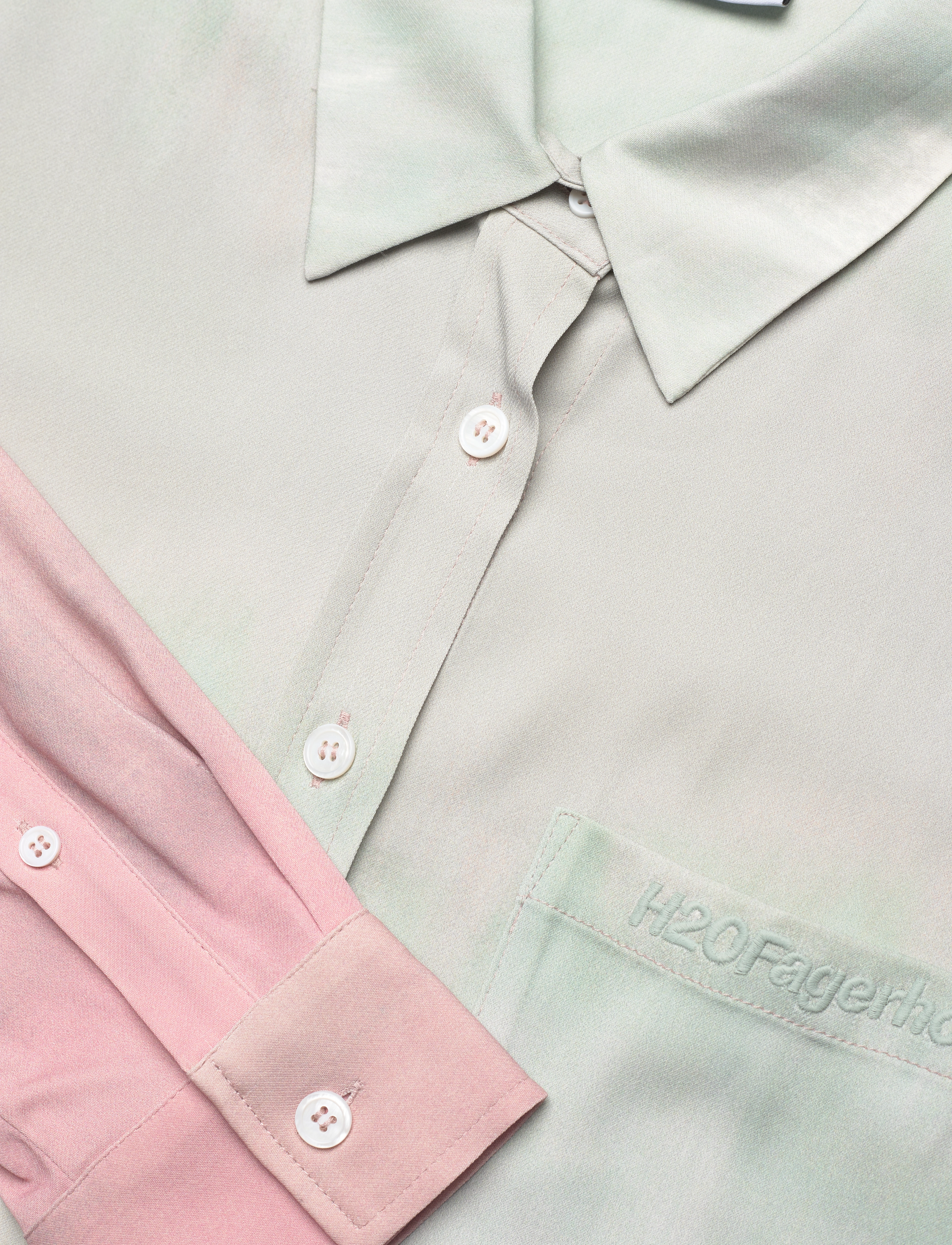 H2O Fagerholt - Lunch Shirt - pitkähihaiset kauluspaidat - dusty multi spray - 2
