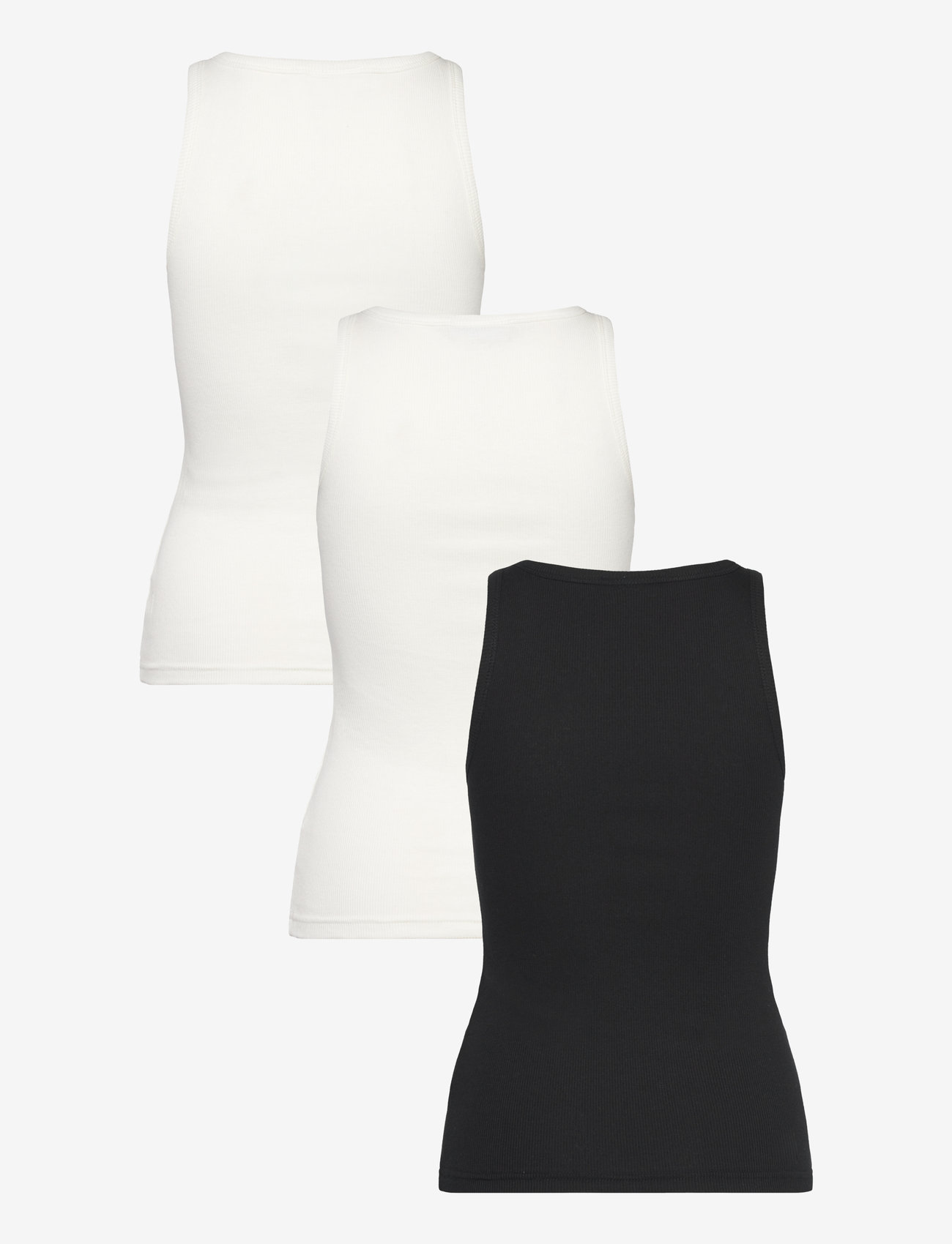 H2O Fagerholt - 3 Pack Tank Top - white/black - 2