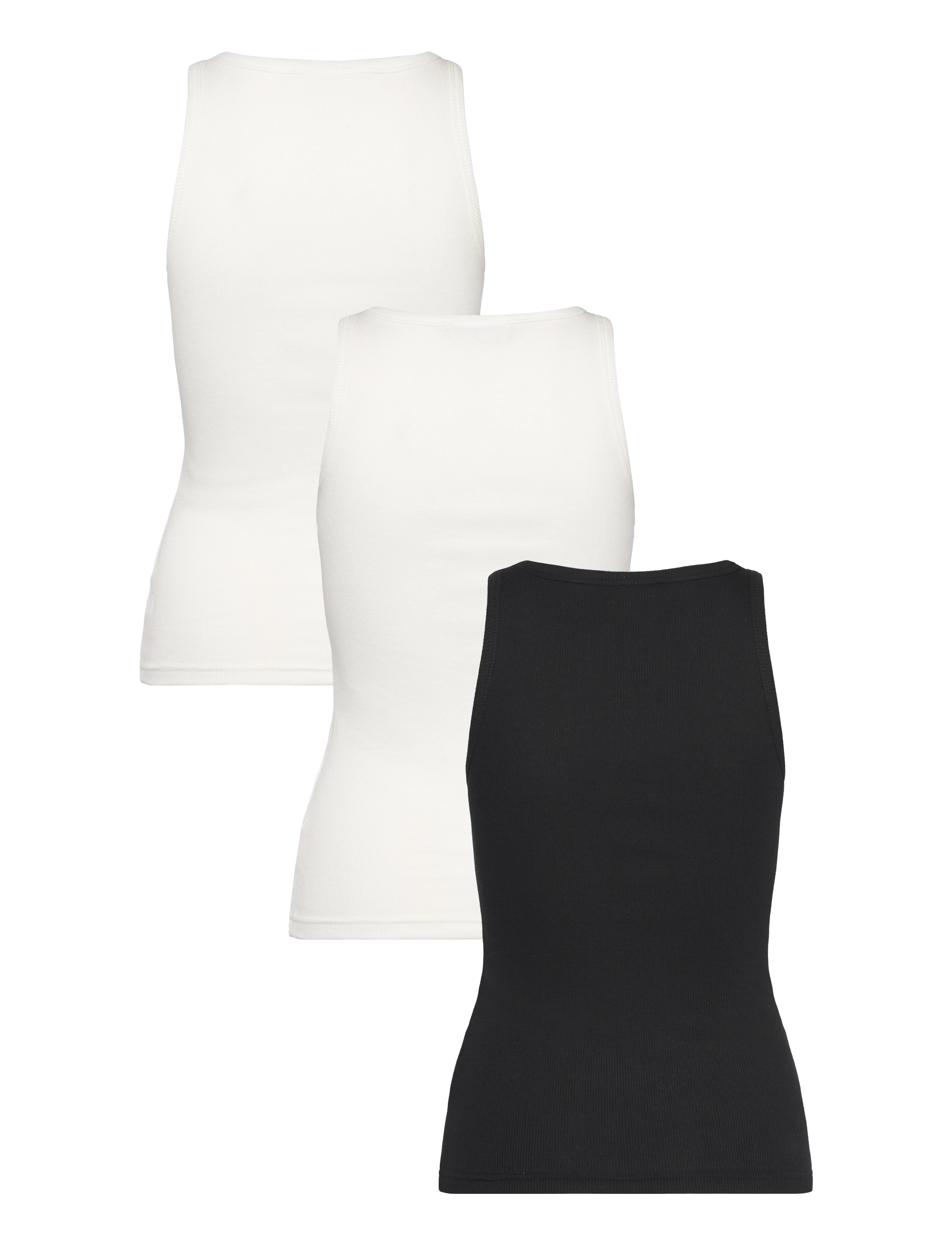 H2O Fagerholt - 3 Pack Tank Top - white/black - 2