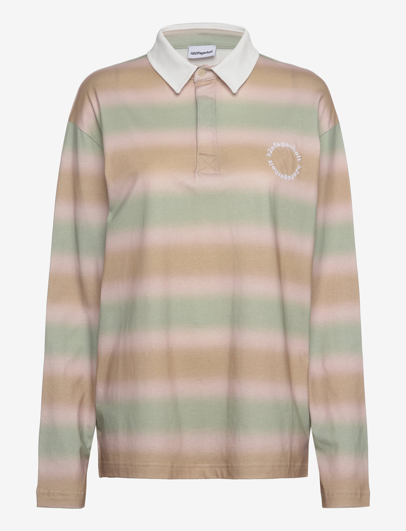 H2O Fagerholt - Cash Polo Shirt - pikéer - dusty multi spray - 1