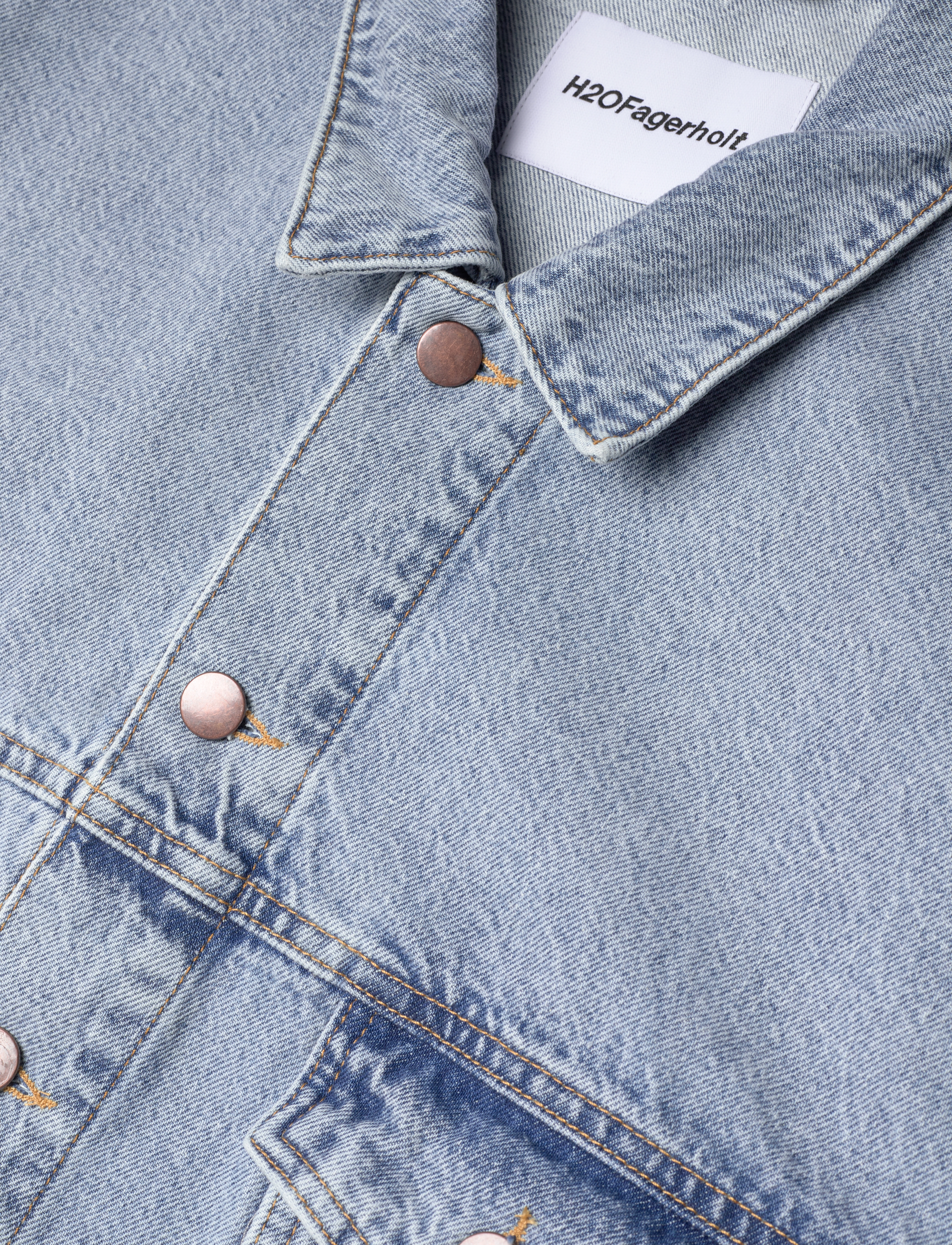 H2O Fagerholt - Sky Jacket - outerwear - light blue denim - 5