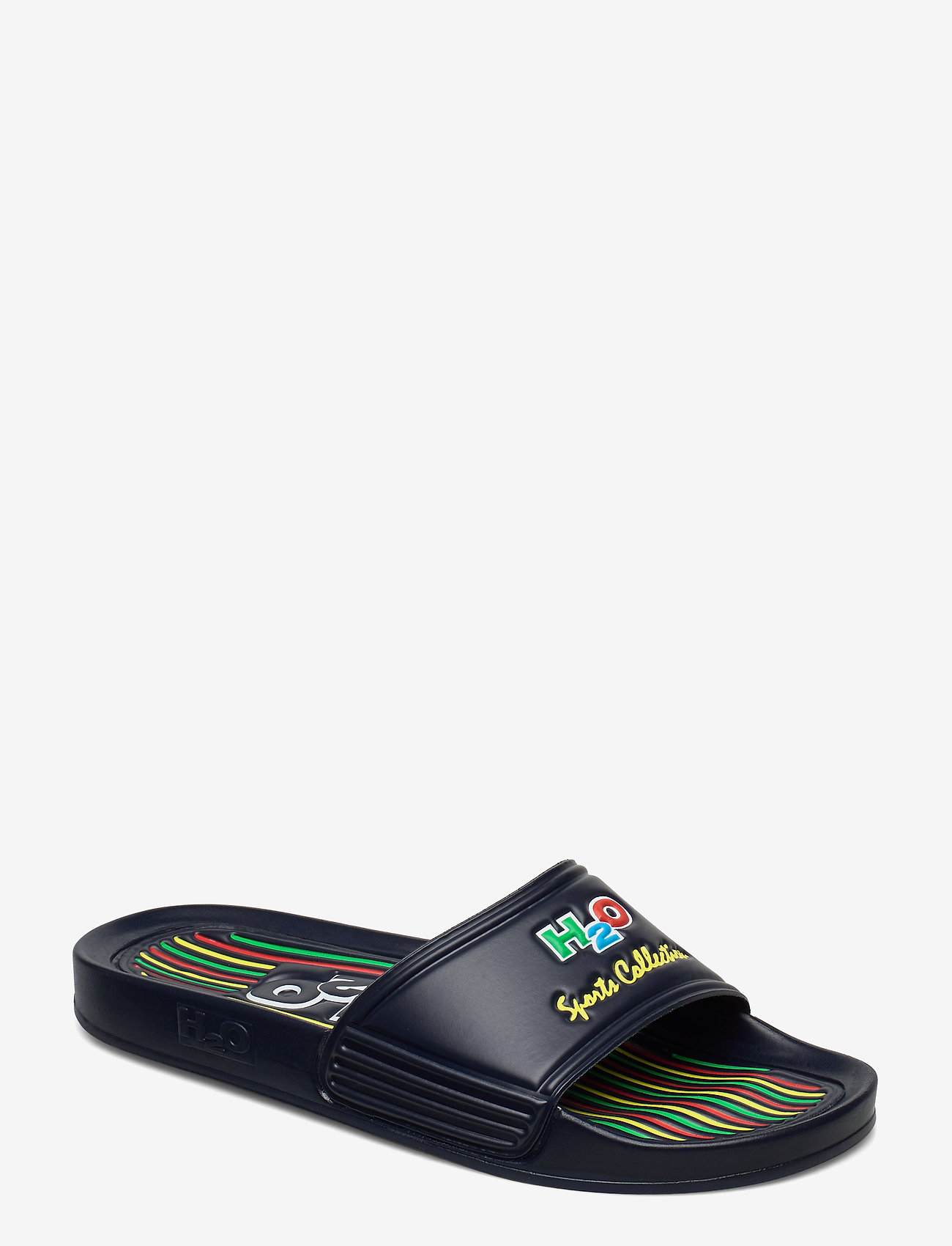 H2O - Bathshoe - badtofflor - navy - 0