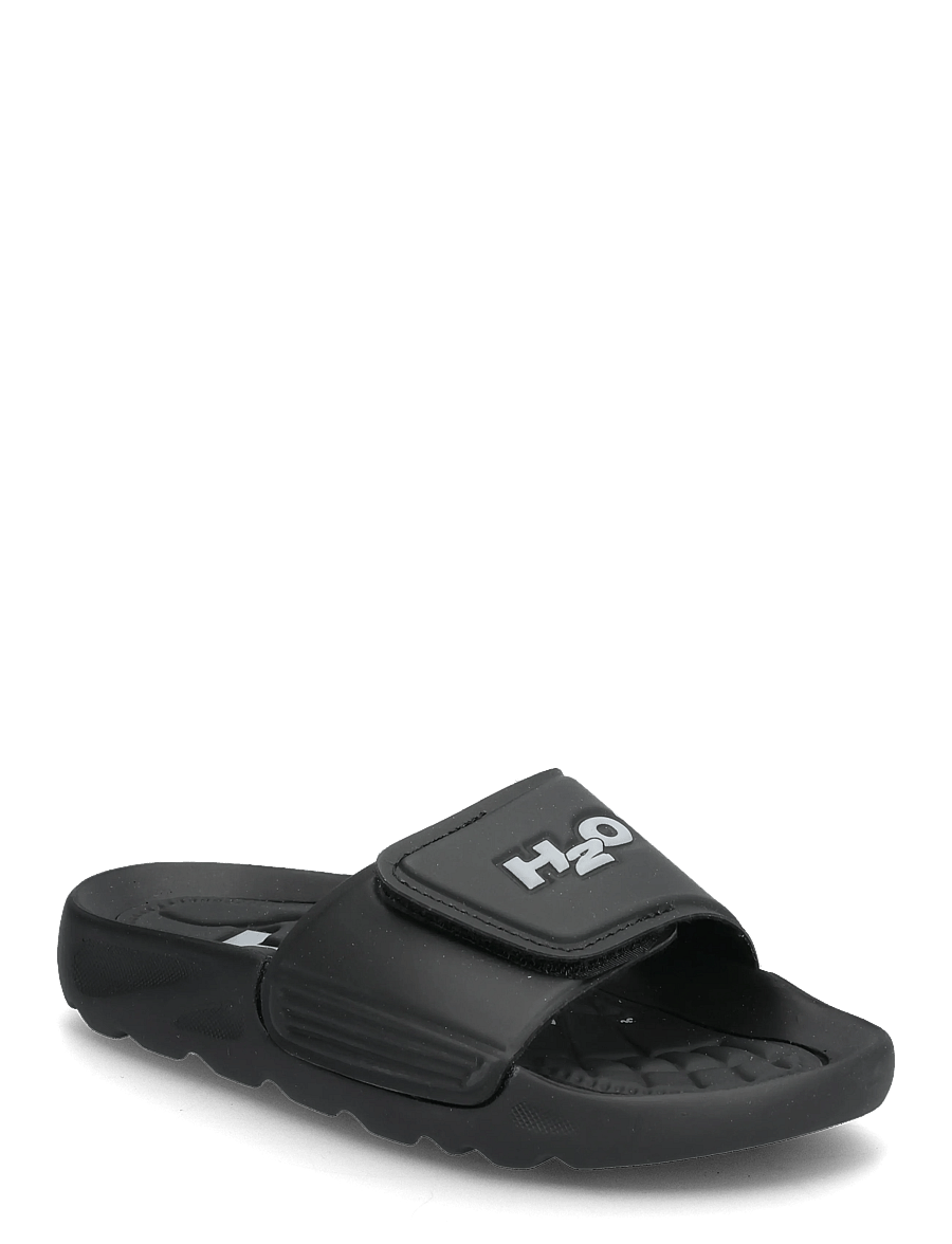 H2O - Junior Adjustable Bathshoe - badtofflor - black - 0