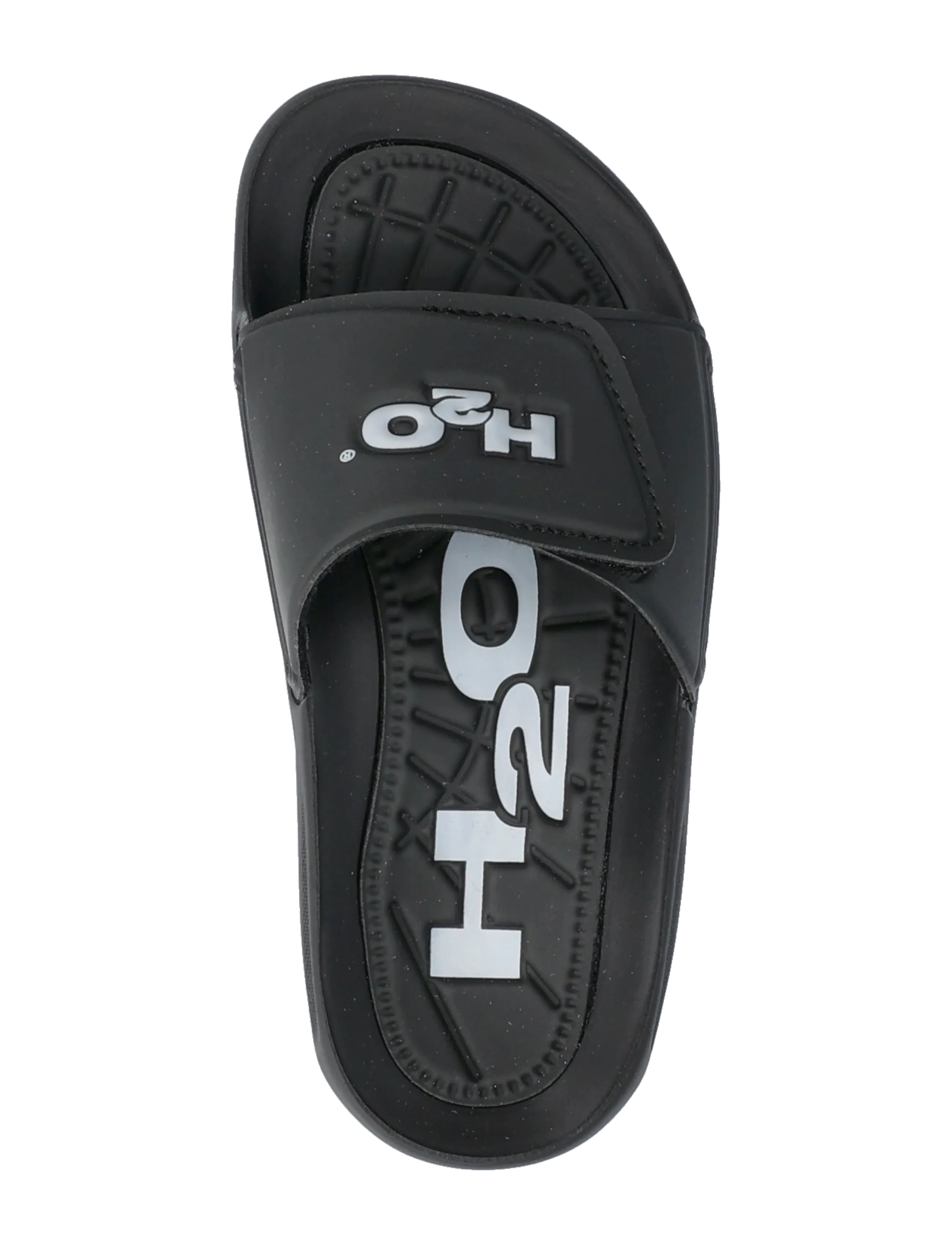 H2O - Junior Adjustable Bathshoe - badtofflor - black - 3
